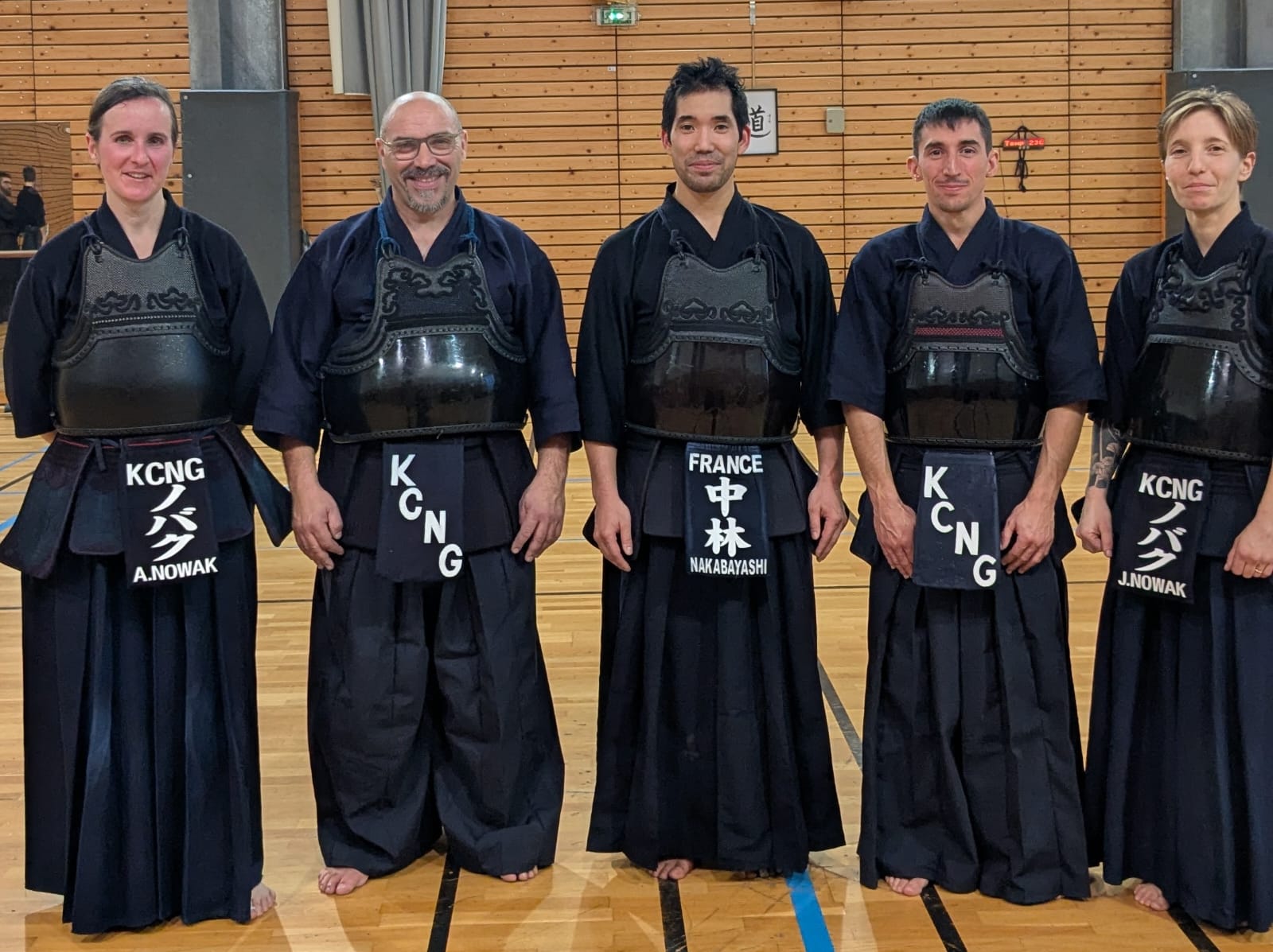 la délégation nord girondine avec Koichi Nakabayashi